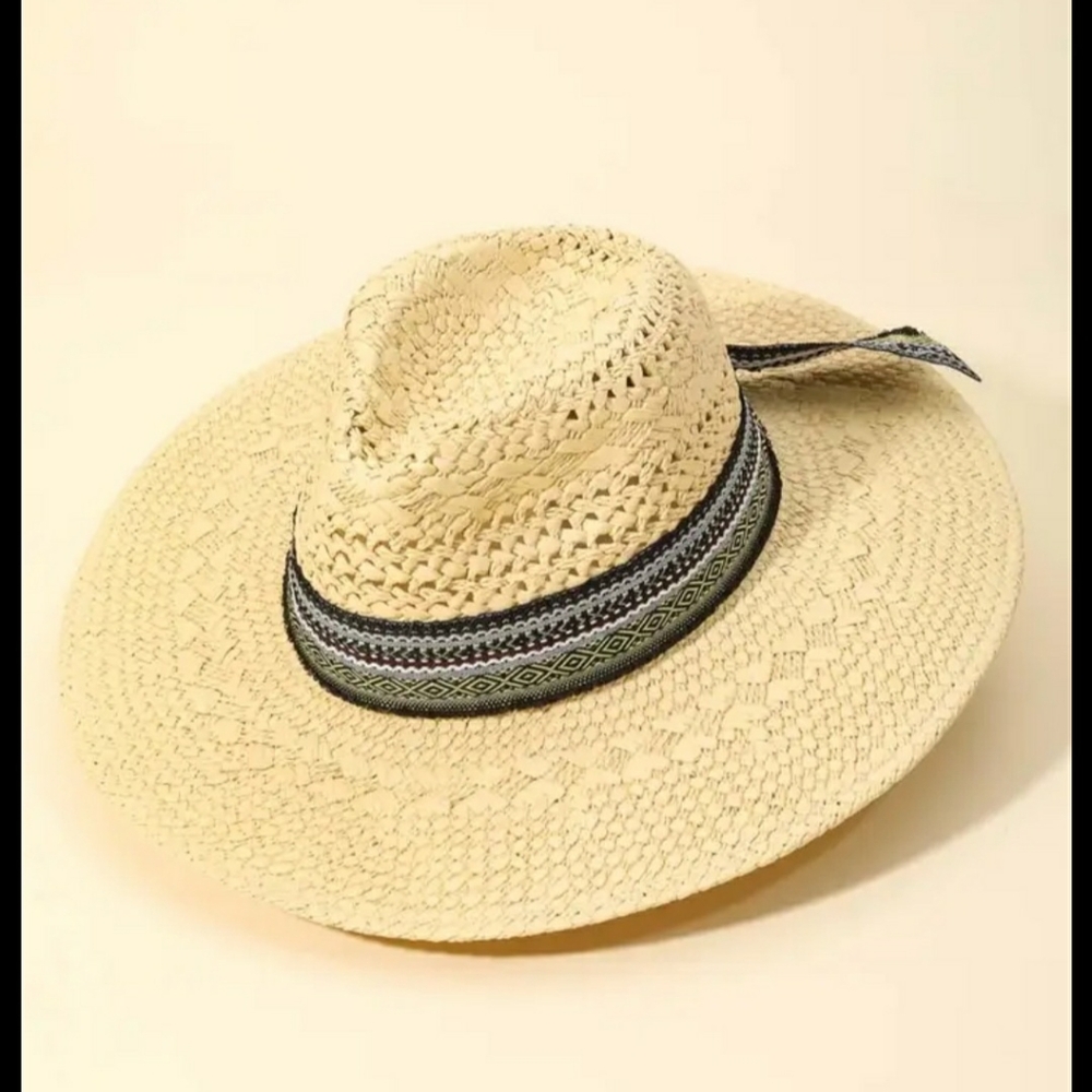 Boho Straw Hat